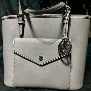 Michael Kors Saffiano frame purse